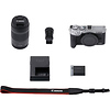 EOS M6 Mark II Mirrorless Digital Camera with 18-150mm Lens and EVF-DC2 Viewfinder (Silver) Thumbnail 4