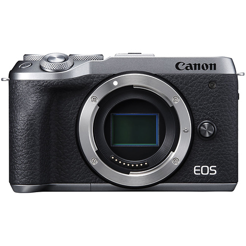 EOS M6 Mark II Mirrorless Digital Camera Body (Silver) Image 0