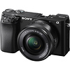 Alpha a6100 Mirrorless Digital Camera with 16-50mm and 55-210mm Lenses (Black) Thumbnail 1