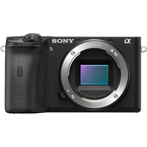 Alpha a6600 Mirrorless Digital Camera Body (Black) with Vlogger Accessory Kit Image 11