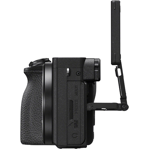 Alpha a6600 Mirrorless Digital Camera Body (Black) with Vlogger Accessory Kit Image 4