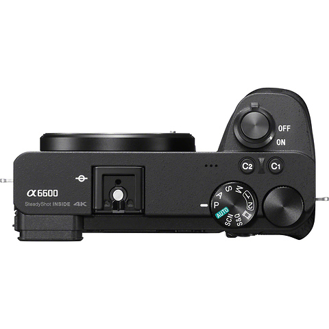 Alpha a6600 Mirrorless Digital Camera Body (Black) with FE 50mm f/1.8 Lens Image 6