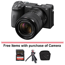 Alpha a6600 Mirrorless Digital Camera with 18-135mm Lens (Black) Image 0