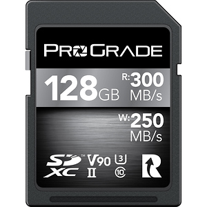 128GB UHS-II SDXC Memory Card