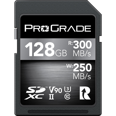 128GB UHS-II SDXC Memory Card Image 0