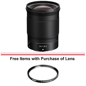 NIKKOR Z 24mm f/1.8 S Lens