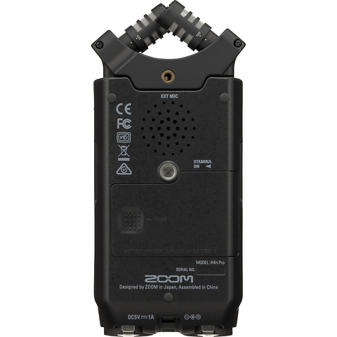 H4n Pro 4-Input / 4-Track Portable Handy Recorder with Onboard X/Y Mic Capsule (Black) Image 2