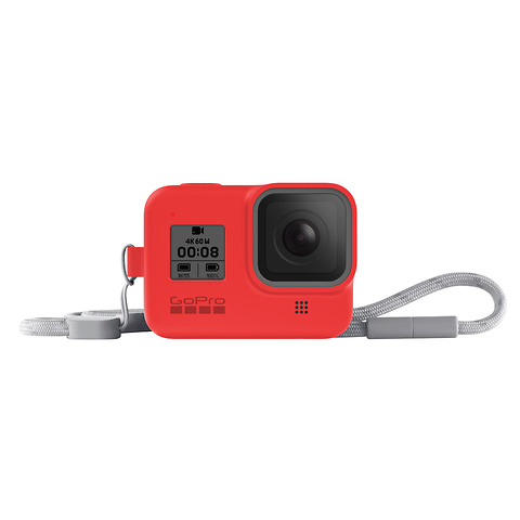 Sleeve with Lanyard for HERO8 Black (Firecracker Red) Image 0