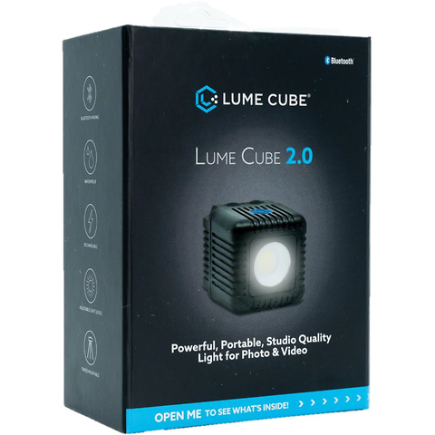 Finde sig i patois fly Lume Cube 2.0 (Black, Single)