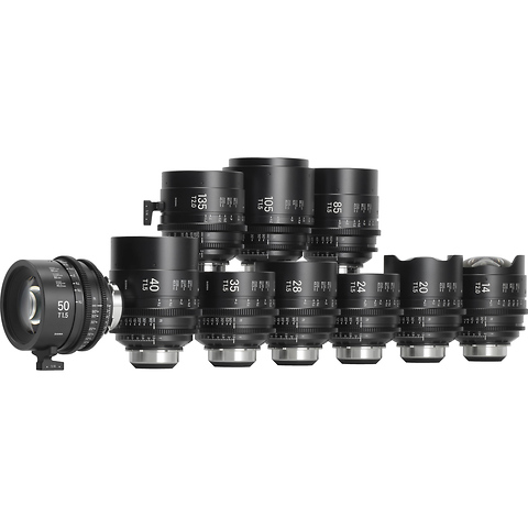 Cine FF Classic Art Prime 10-Lens Set (Feet) Image 0