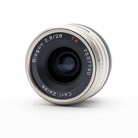 Biogon 28mm f/2.8 G Carl Zeiss T* Lens (Chrome) - Pre-Owned Image 0