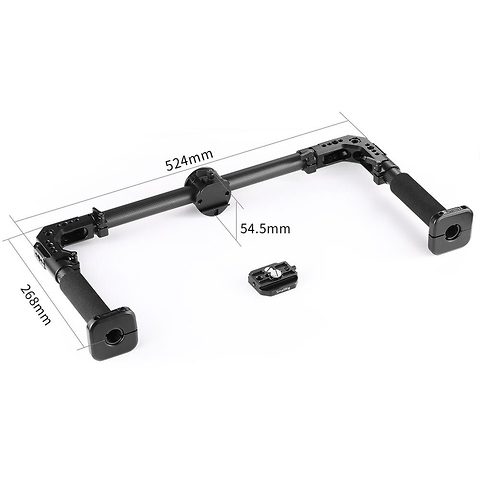 Dual Handgrip for DJI Ronin-S or Zhiyun Crane Series Stabilizer Image 2