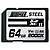 64GB Steel 2000x SDXC UHS-II Memory Card