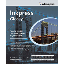 8.5 x 11 in. RC Glossy Inkjet Paper (50 Sheets) Image 0