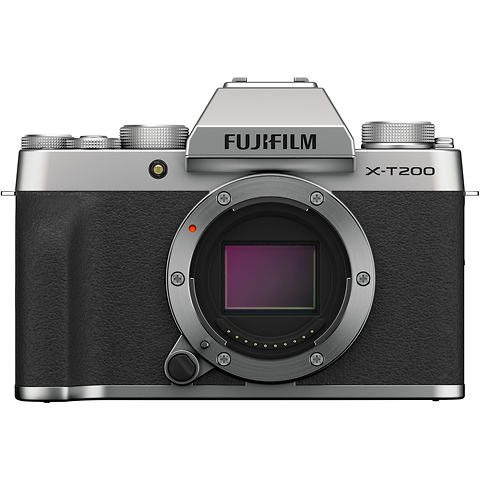 X-T200 Mirrorless Digital Camera Body (Silver) Image 0