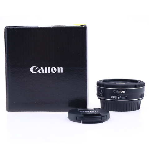 EF-S 24mm f/2.8 STM Lens - Open Box Image 0