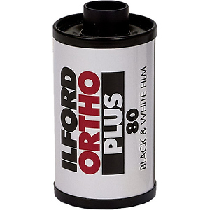 Ortho Plus Black & White Negative Film (35mm Roll Film, 36 Exposures)