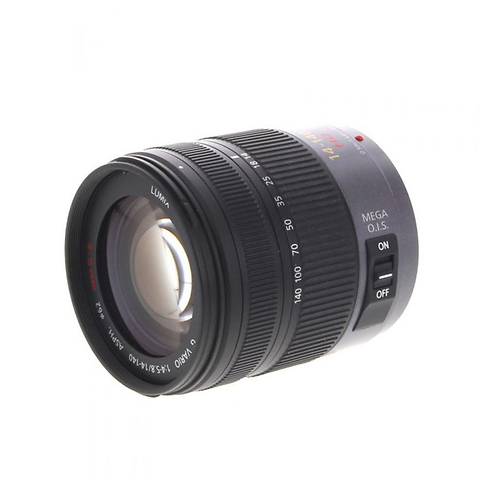 Lumix G Vario 14-140mm f/4.0-5.8 Lens Black-Gray - Pre-Owned Image 0