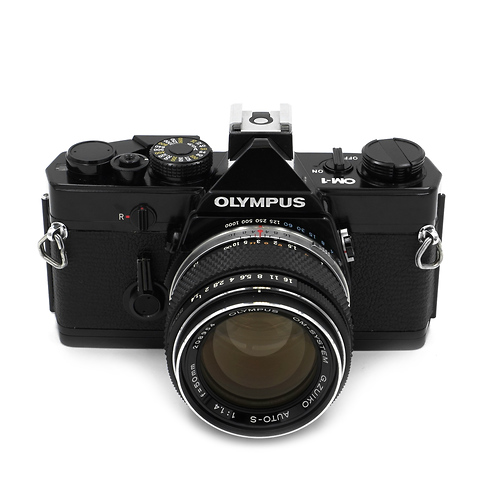 OM-1 Camera with 50mm f/1.4 Lens Black - Pre-Owned Image 0