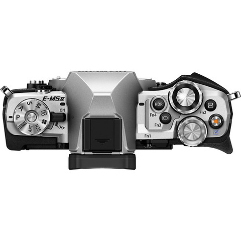 OM-D E-M5 Mark II Mirrorless Camera Body Only Silver - Pre-Owned Image 1