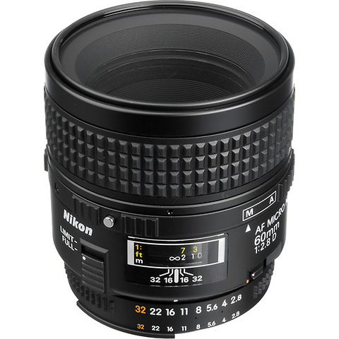 Nikkor AF Micro 60mm f/2.8D Lens - Pre-Owned Image 0