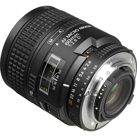 Nikkor AF Micro 60mm f/2.8D Lens - Pre-Owned Image 1