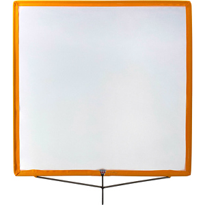 40 x 40 in. White Artificial Silk Scrim