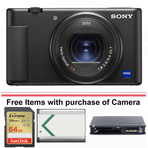 Sony ZV-1 Digital Camera (Black)