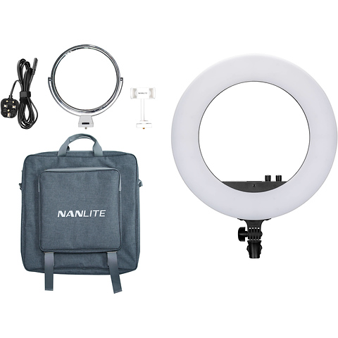 Halo 18 Dimmable Adjustable Bicolor 18 in. LED Ring Light Image 9