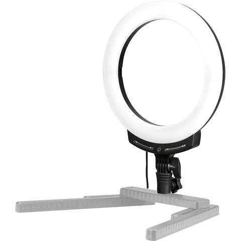 10 in. Halo 10B Dimmable Bicolor Usb LED Ring Light with Smart Touch Control Image 9