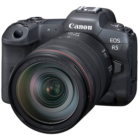 EOS R5 Mirrorless Digital Camera with 24-105mm f/4L Lens and CarePAK PLUS Accidental Damage Protection Image 0
