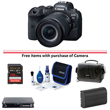 EOS R6 Mirrorless Digital Camera with 24-105mm f/4-7.1 Lens Image 0