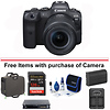 EOS R6 Mirrorless Digital Camera with 24-105mm f/4-7.1 Lens Thumbnail 0