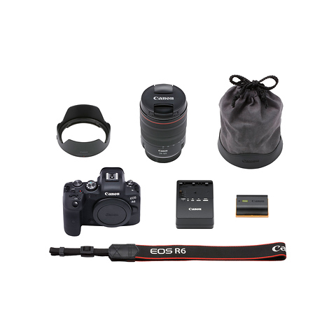 EOS R6 Mirrorless Digital Camera with 24-105mm f/4L Lens Image 3