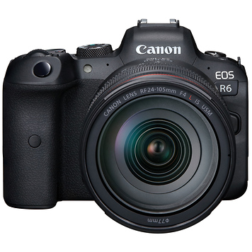 EOS R6 Mirrorless Digital Camera with 24-105mm f/4L Lens