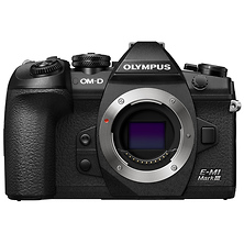 OM-D E-M1 Mark III Mirrorless Micro Four Thirds Digital Camera Body (Black) Image 0