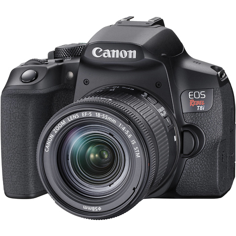 EOS Rebel T8i Digital SLR Camera with 18-55mm Lens Image 1