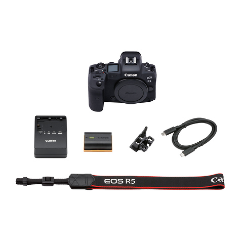 EOS R5 Mirrorless Digital Camera Body and Accessories Image 3