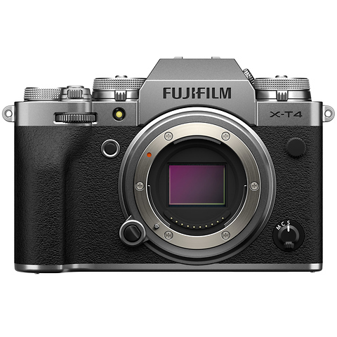 X-T4 Mirrorless Digital Camera Body (Silver) Image 0