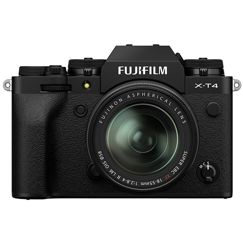 X-T4 Mirrorless Digital Camera with 18-55mm Lens (Black) Image 0