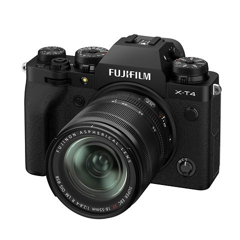 X-T4 Mirrorless Digital Camera with 18-55mm Lens (Black) Image 1