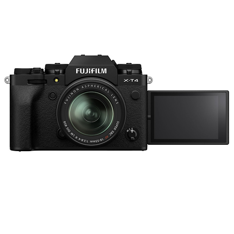 X-T4 Mirrorless Digital Camera with 18-55mm Lens (Black) Image 2