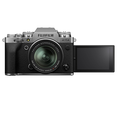 X-T4 Mirrorless Digital Camera with 18-55mm Lens (Silver) Image 2