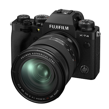 X-T4 Mirrorless Digital Camera with 16-80mm Lens (Black)