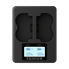 Twin Battery Charger for NP-W235 Rechargeable Battery Thumbnail 2