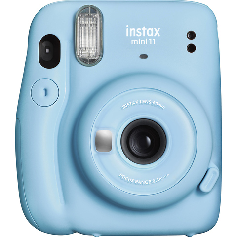 INSTAX Mini 11 Instant Film Camera Bundle (Sky Blue) Image 1