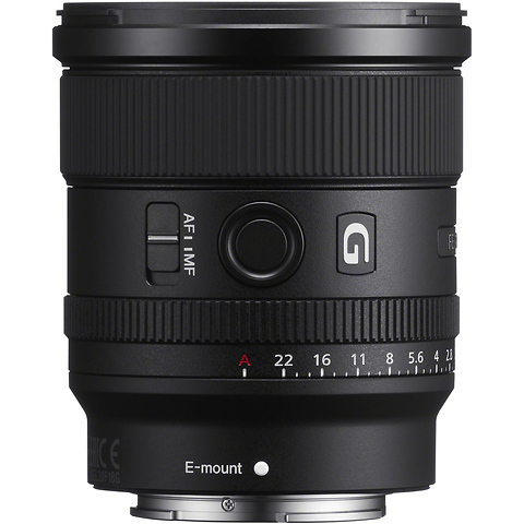 FE 20mm f/1.8 G Lens Image 1