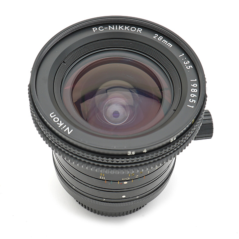 28mm f/3.5 PC-Nikkor F-Mount Shift Lens - Pre-Owned Image 2