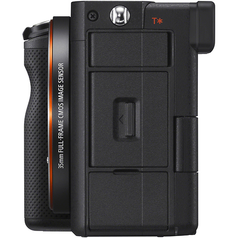 Alpha a7C Mirrorless Digital Camera Body (Black) with ECM-W2BT Camera-Mount Digital Bluetooth Wireless Microphone System Image 4