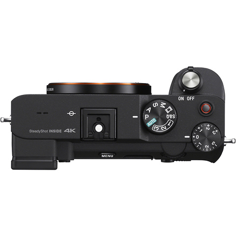 Alpha a7C Mirrorless Digital Camera Body (Black) with FE 35mm f/1.8 Lens Image 1